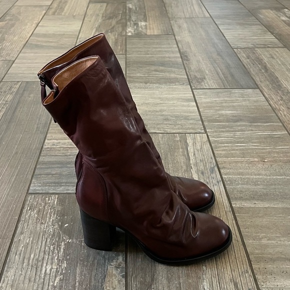 Free People ELLE BLOCK HEEL BOOT size 11 in vintage oak - Picture 5 of 11
